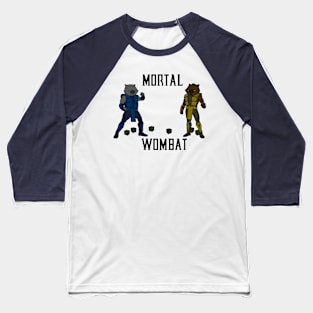 Mortal Wombat Baseball T-Shirt